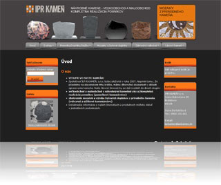Web a e-shop od CMS Webaster - IPR Kameň