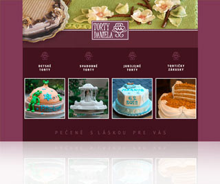 Web a e-shop od CMS Webaster - Torty Dalniela
