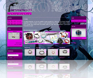 Web a e-shop od CMS Webaster - E-shop Náramkovo.sk
