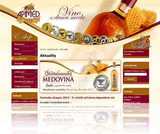 Web a e-shop od CMS Webaster - Apimed s.r.o.